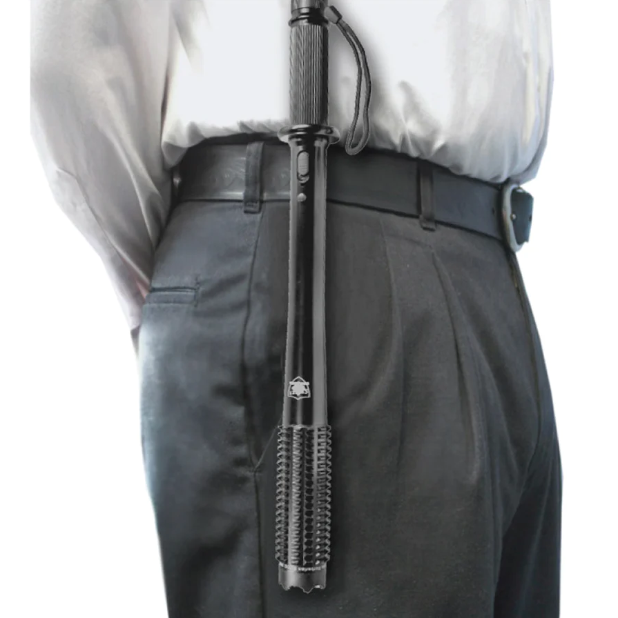 STUN BATON 9M Volts w/ LED Flashlight Stun Gun Streetwise - The Barbarian SD-StunGun - Tophatter Daily Deals