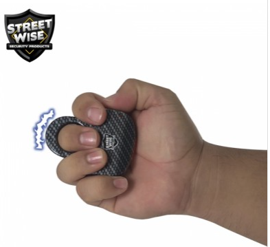 STUN GUN 18M Volts HD Steet Wise Self Defense Security - Sting Ring SD-StunGun - Tophatter Daily Deals