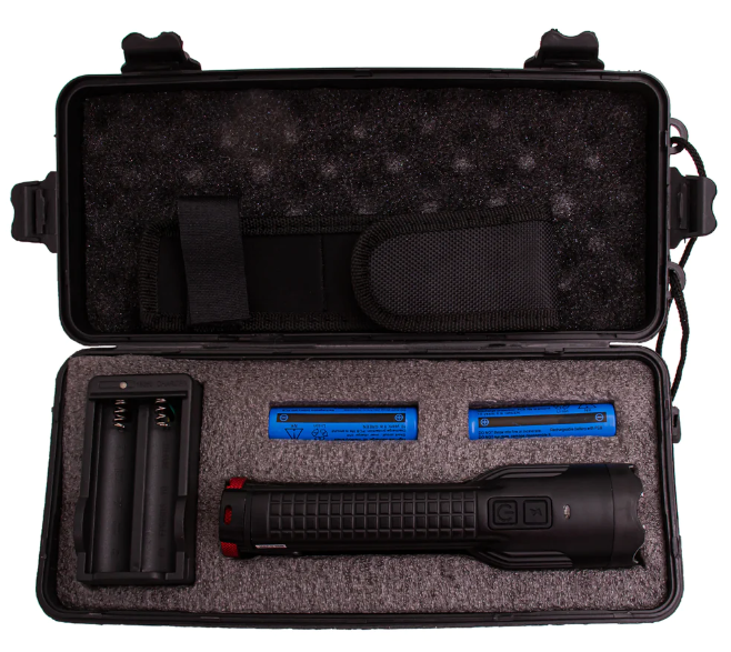 STUN GUN 150M Volts w/ LED Flashlight Tiger USA Police Grade - Tiger Alpha SD-StunGun - Tophatter Daily Deals