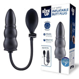 Size Up Ripple 5.5 Inch Inflatable Ribbed Butt Plug > Anal Range > Tunnel and Stretchers - Tophatter Daily Deals