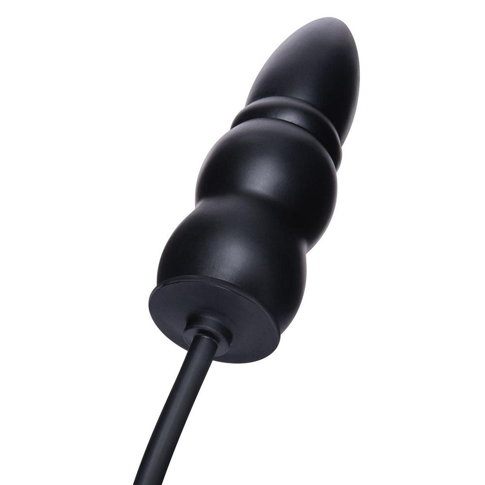 Size Up Ripple 5.5 Inch Inflatable Ribbed Butt Plug > Anal Range > Tunnel and Stretchers - Tophatter Daily Deals