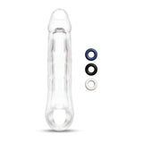 Size Up 2 Inch See-Thru Penis Extender with Ball Loop > Sex Toys For Men > Penis Sleeves - Tophatter Daily Deals