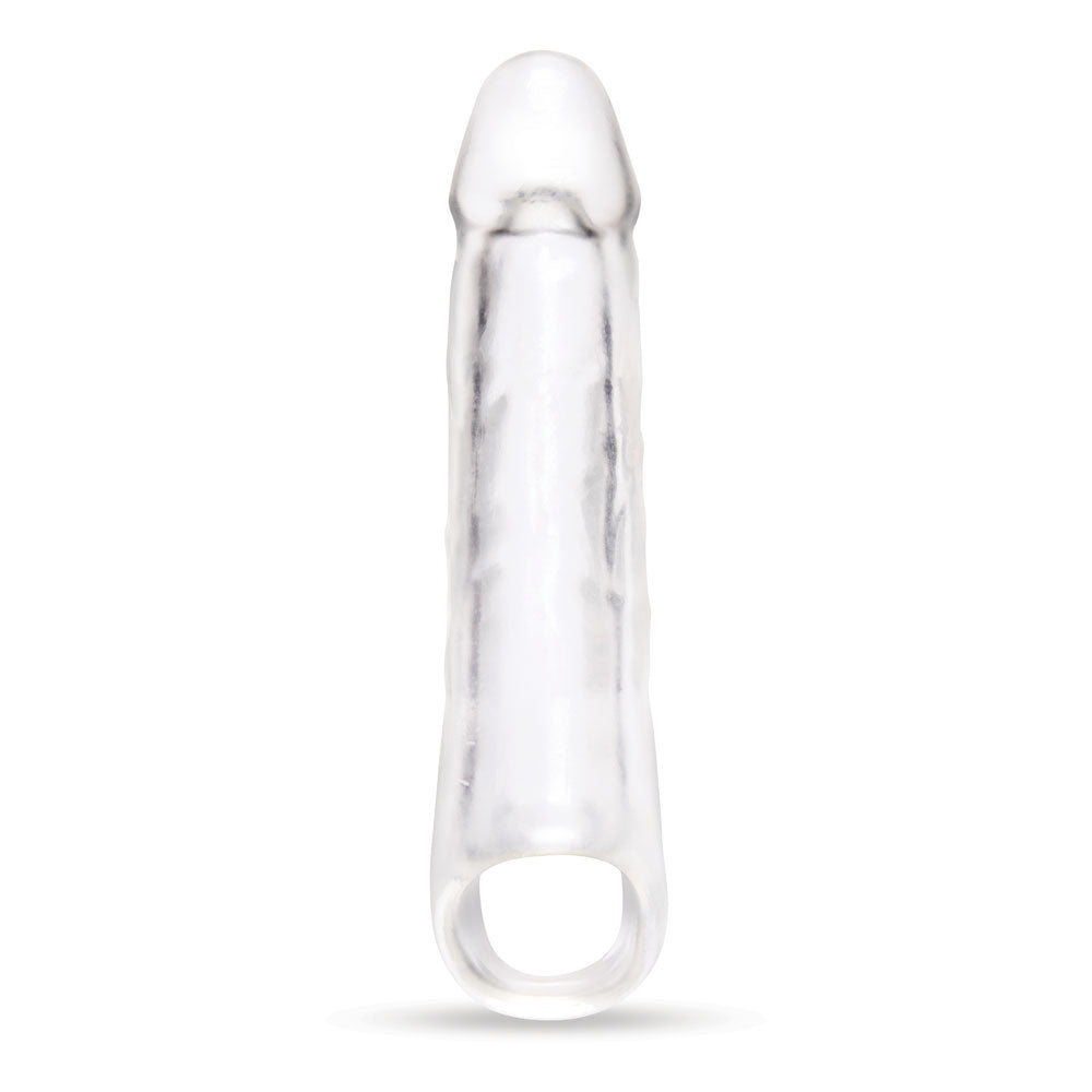 Size Up 3 Inch See Thru Penis Extender with Ball Loop > Sex Toys For Men > Penis Sleeves - Tophatter Daily Deals