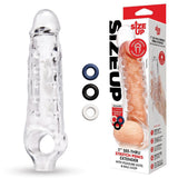 Size Up 1 Inch See Thru Stretch Penis Extender > Sex Toys For Men > Penis Sleeves - Tophatter Daily Deals