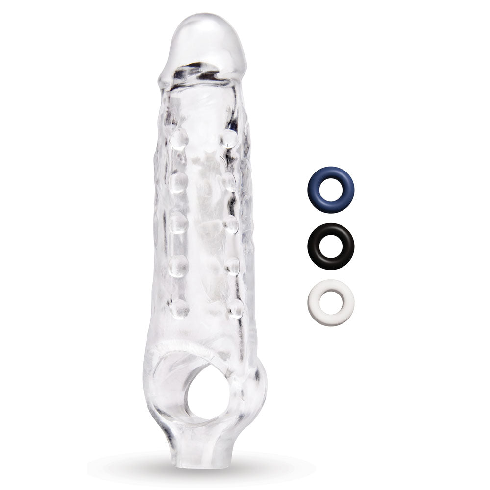 Size Up 1 Inch See Thru Stretch Penis Extender > Sex Toys For Men > Penis Sleeves - Tophatter Daily Deals