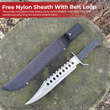 Survivors Bowie Sawback Knife 17 knives - Tophatter Daily Deals