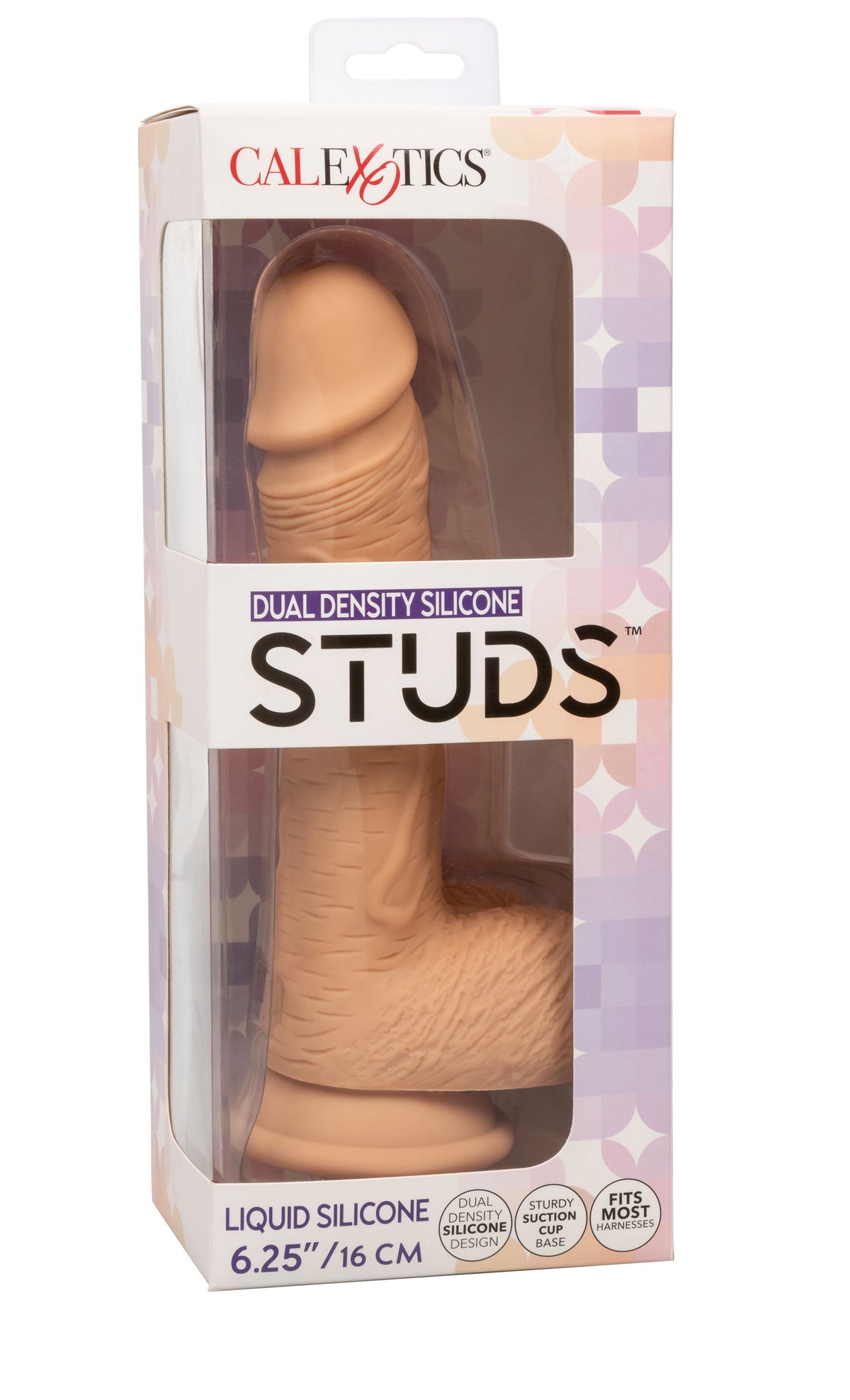 Dual Density Silicone Studs 6.25 Inch / 16 cm Ivory Realistic Flexible Design with Suction Cup Base > Dildos > Realistic Dildos - Tophatter Daily Deals
