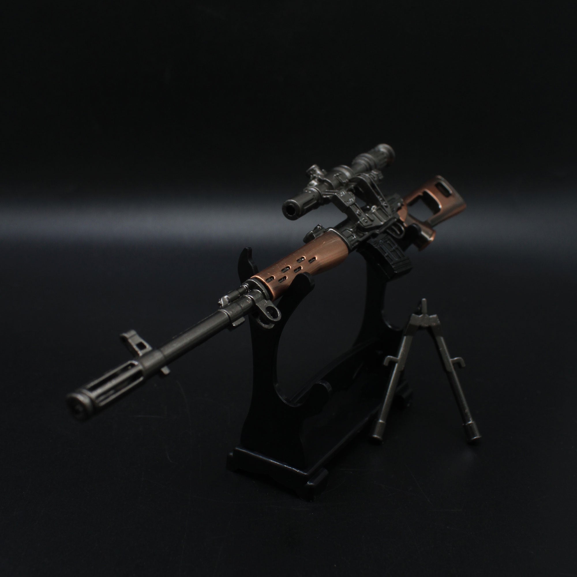 SVD Dragunov Sniper Metal Miniature Rifle 17CM/6.7