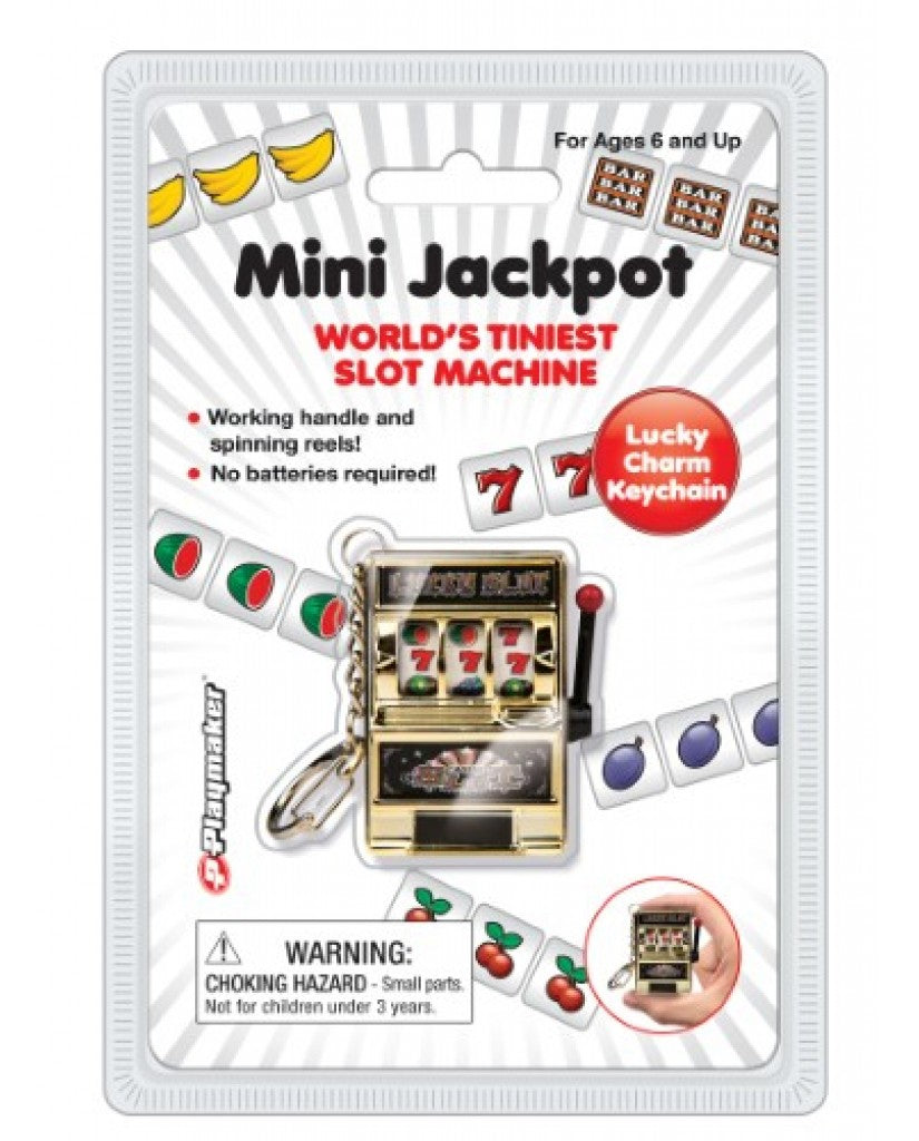 WORLD'S MINI JACKPOT KEYCHAIN - Tophatter Daily Deals