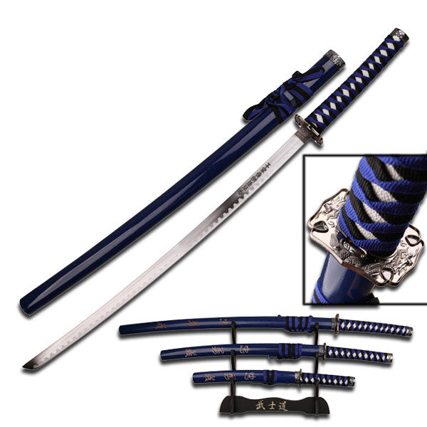 SAMURAI SWORD SET 40" OVERALL, 3 PIECE SET - Tophatter Daily Deals