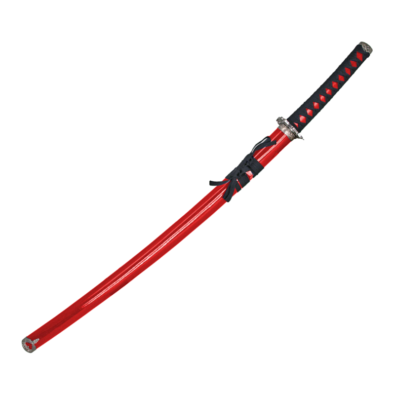 40 Inch Red Dragon Samurai Sword Collectible Weapons - Tophatter Daily Deals