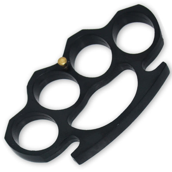 Black Heavy Duty Knuckle Buckle & Paperweight - Tophatter's Guns'N'Weapons Store Collectible Weapons - Tophatter Daily Deals
