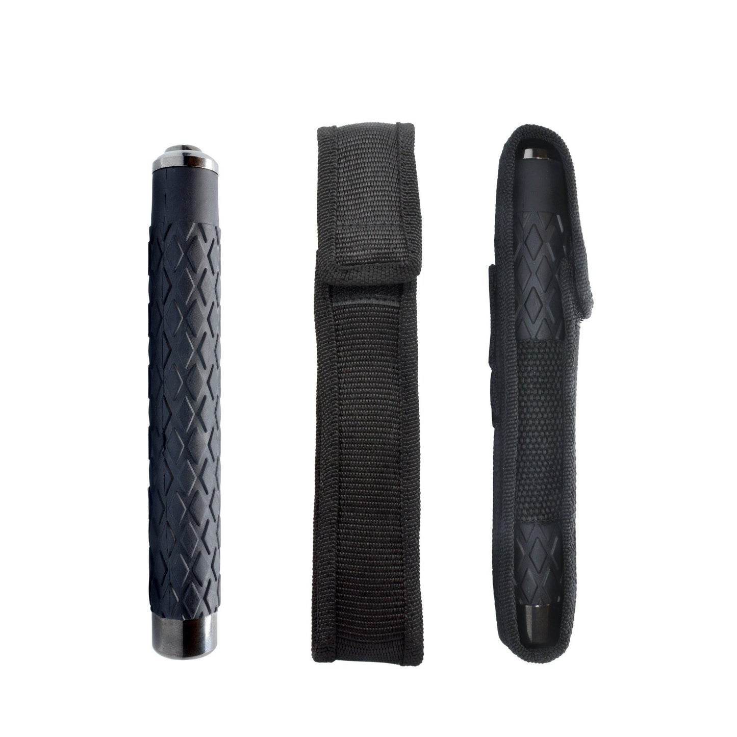 21" Expandable Steel Baton Baton - Tophatter Daily Deals