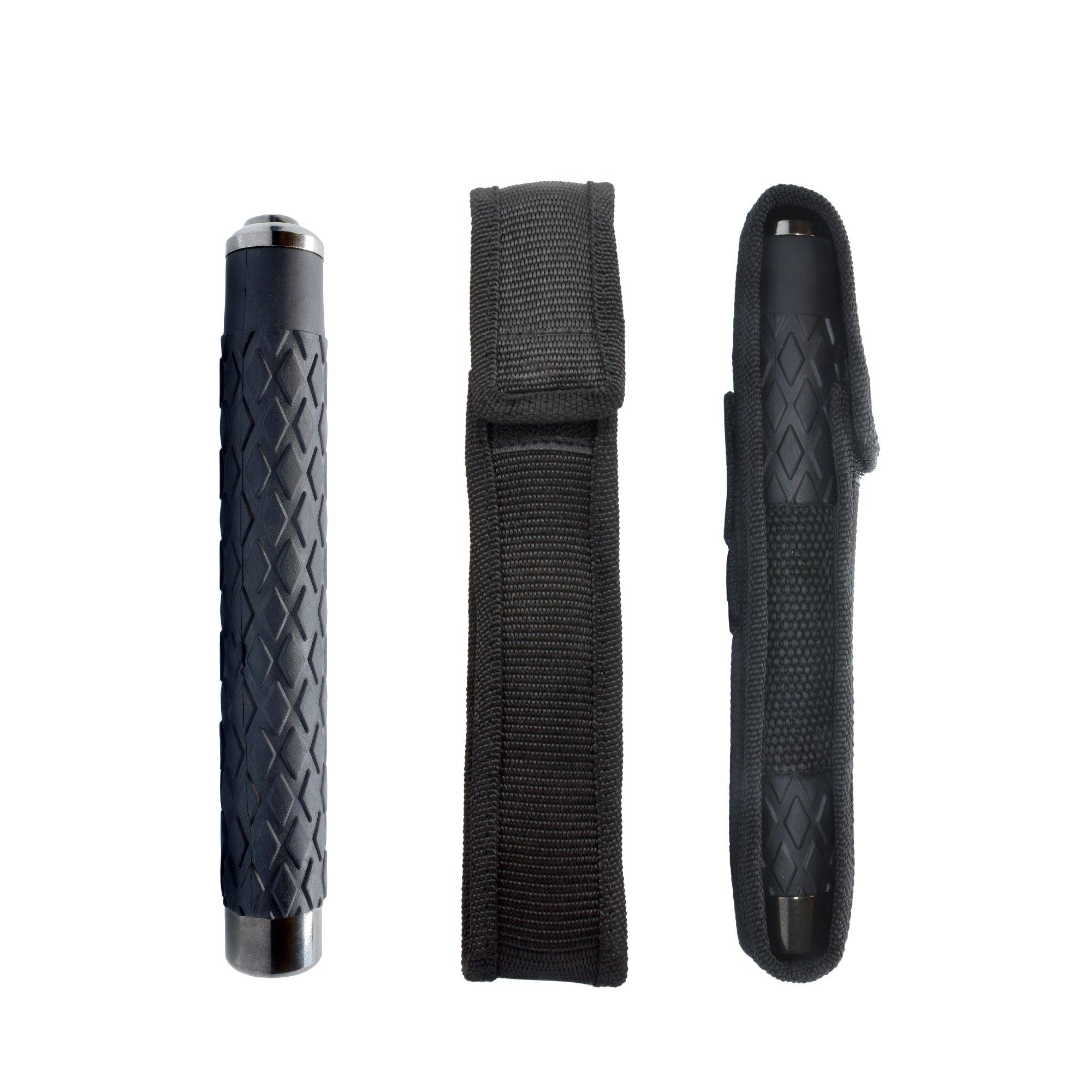 21" Expandable Steel Baton Baton - Tophatter Daily Deals