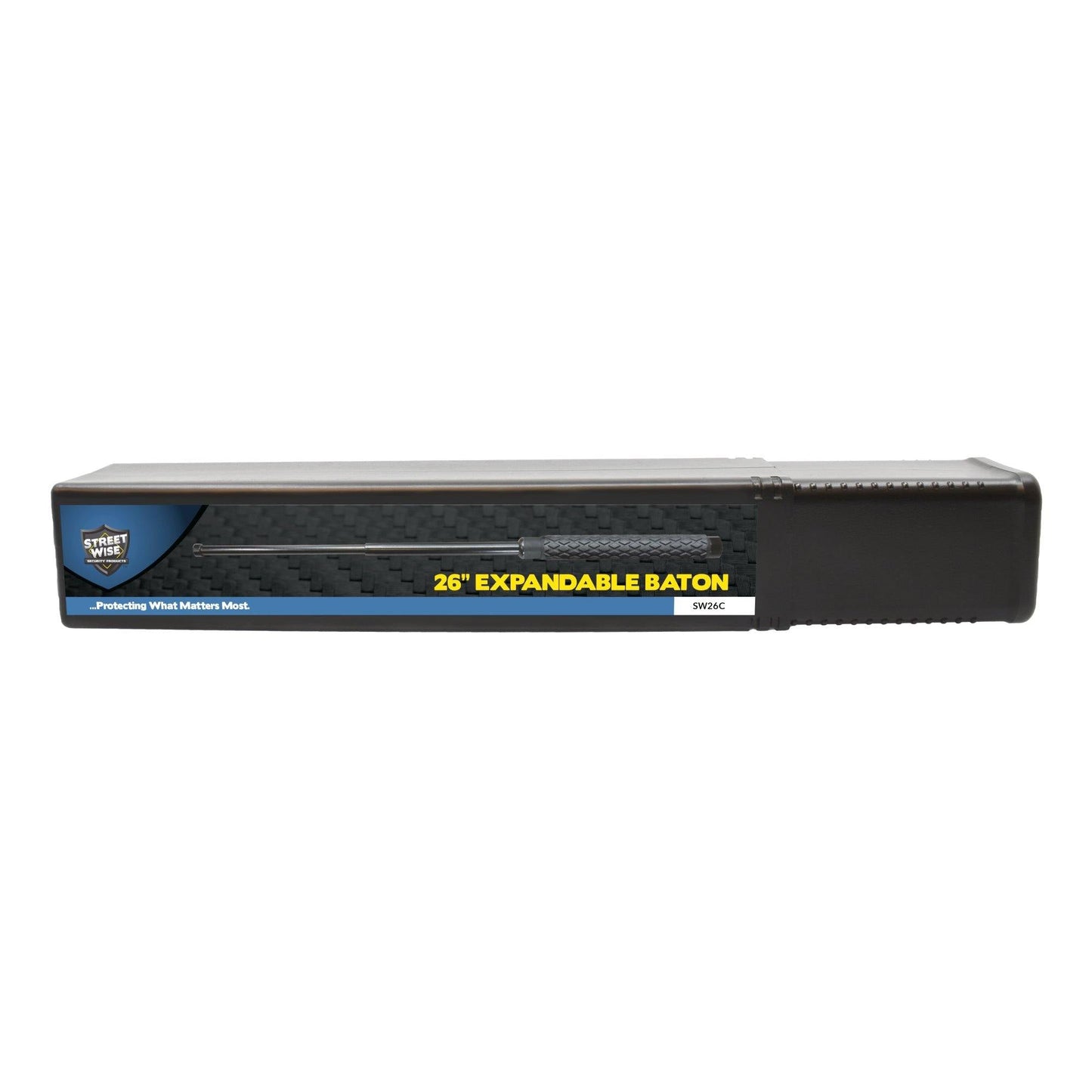 26" Expandable Steel Baton Baton - Tophatter Daily Deals