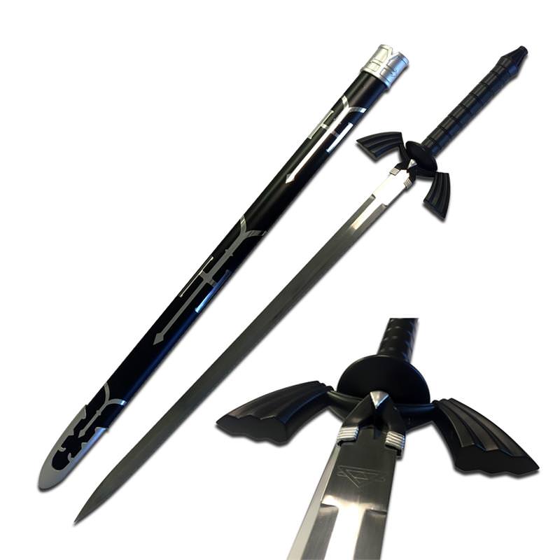 Dark Link's Master Zelda Sword with Scabbard Collectible Weapons - Tophatter Daily Deals
