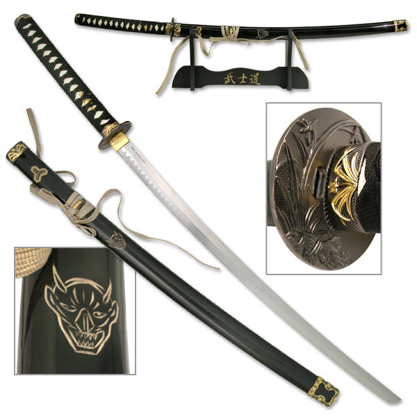 Hattori Hanzo Kill Bill Samurai Katana Sword With Stand - Tophatter's Guns'N'Weapons Store - FREE SHIPPING Collectible Weapons - Tophatter Daily Deals