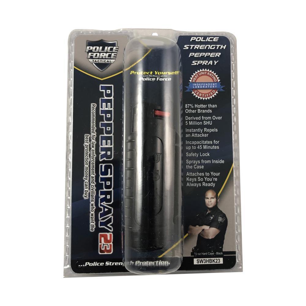 23 Stream Pepper Spray 0.5 oz Hard Case Pepper Spray - Tophatter Daily Deals