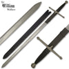 51.5 inches Sir William Wallace Sword With Sheath - TOPHATTER'S ARMORY DEALS Collectible Weapons - Tophatter Daily Deals