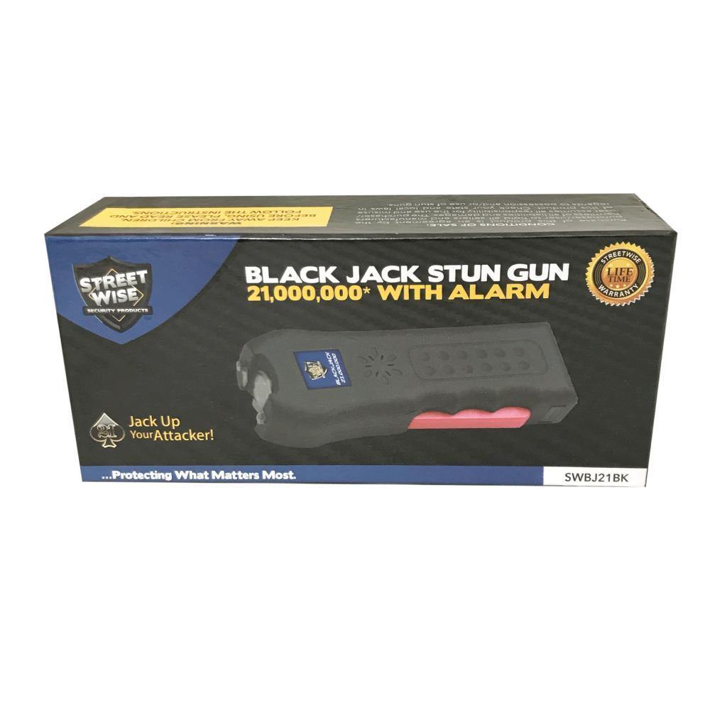 Black Jack 21,000,000* Stun Gun Stun Gun - Tophatter Daily Deals