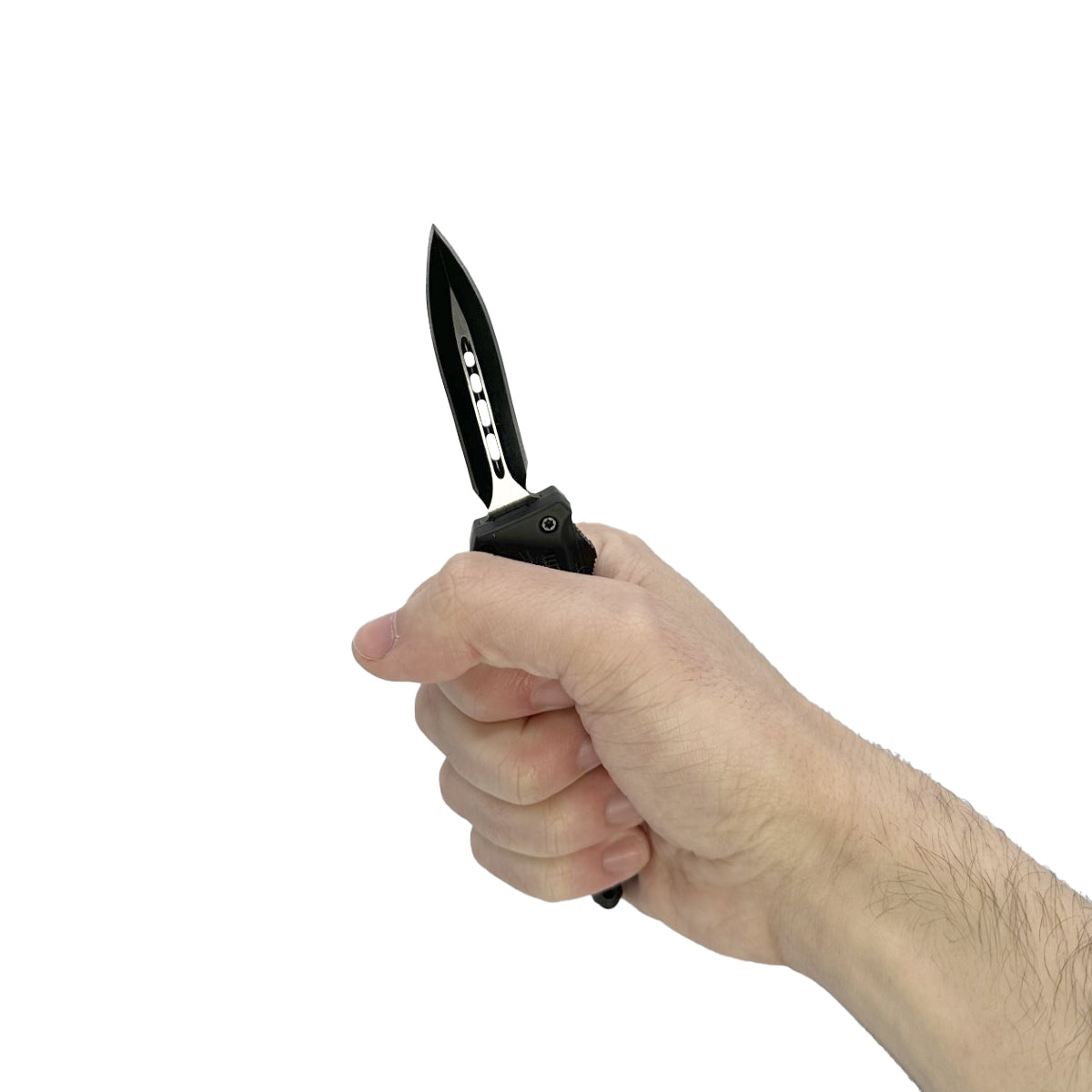 Streetwise 4" Automatic OTF Knife with Dagger Blade - Tophatter Daily Deals