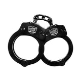 Streetwise Black Solid Steel Handcuffs - Tophatter Daily Deals