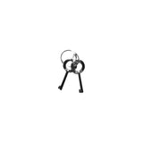 Streetwise Black Solid Steel Handcuffs - Tophatter Daily Deals