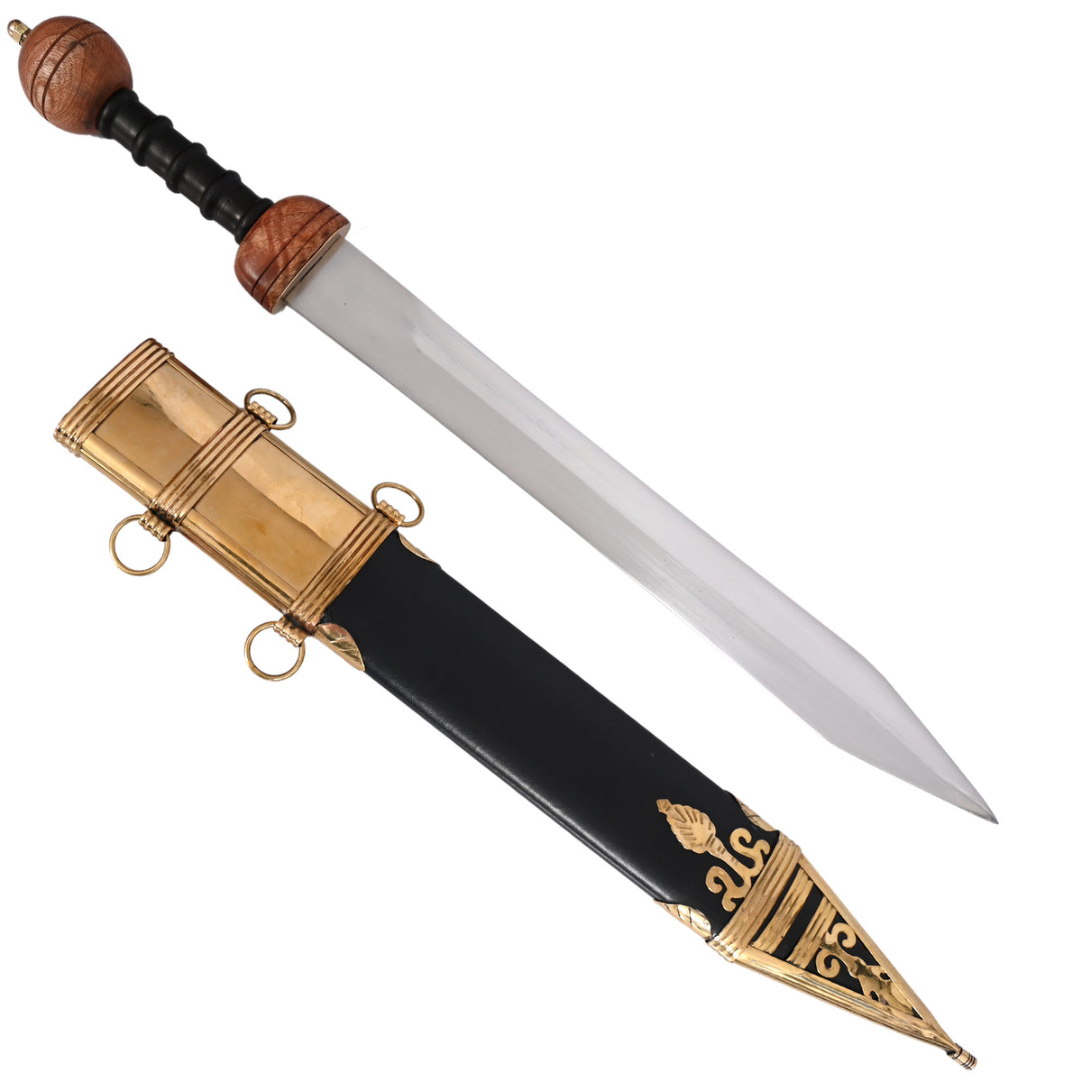 Handmade Roman Gladius Historic Sword - TOPHATTER'S ARMORY DEALS Collectible Weapons - Tophatter Daily Deals