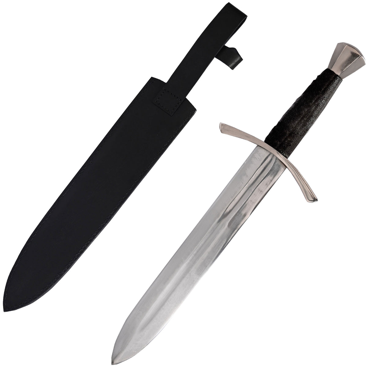 Medieval Sword Hilt Tempered Steel Dagger Collectible Weapons - Tophatter Daily Deals
