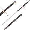Brave Heart William Wallace Two-Handed Sword With Scabbard - TOPHATTER'S ARMORY DEALS Collectible Weapons - Tophatter Daily Deals