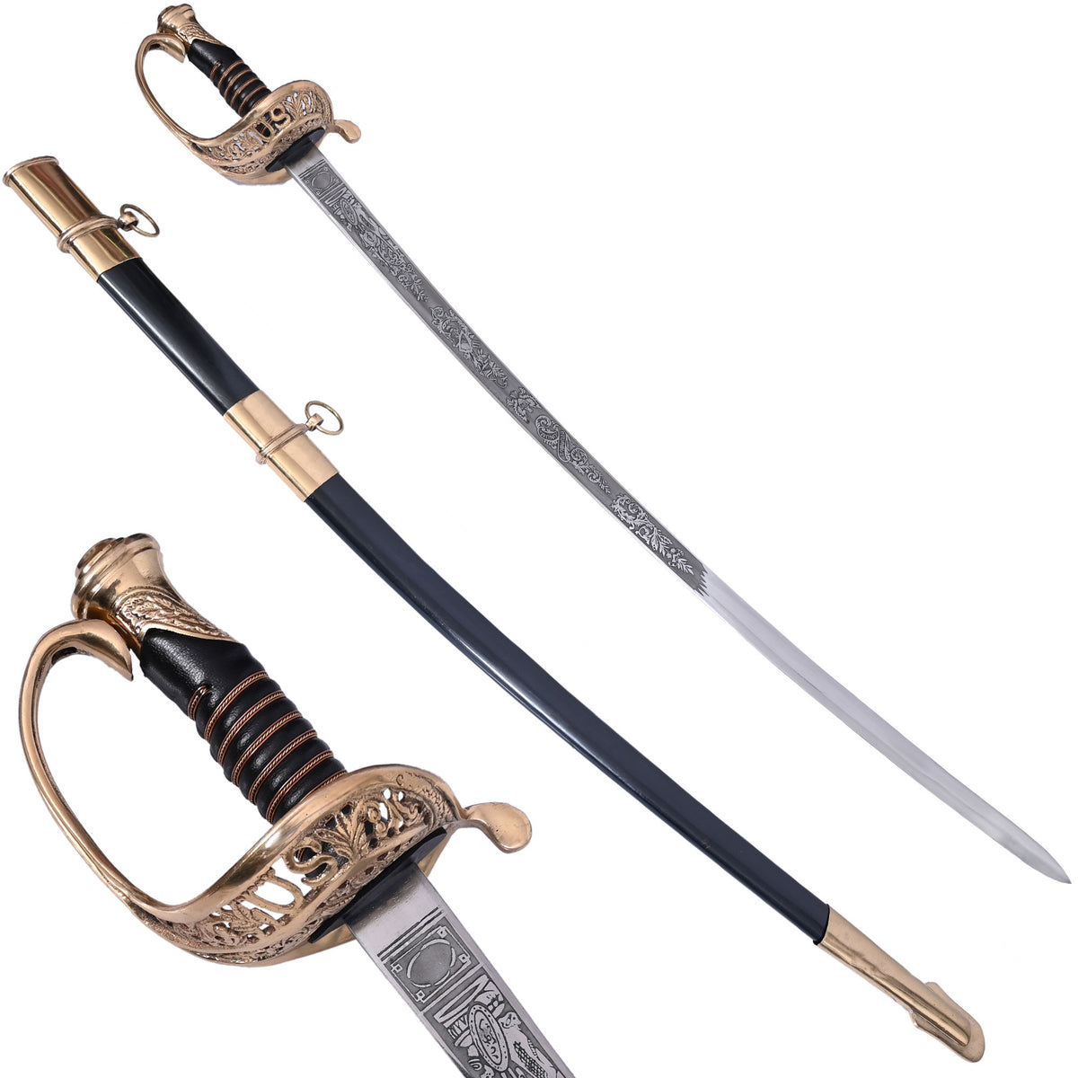 Civil War U.S. Cavalry Sword - TOPHATTER'S ARMORY DEALS Collectible Weapons - Tophatter Daily Deals