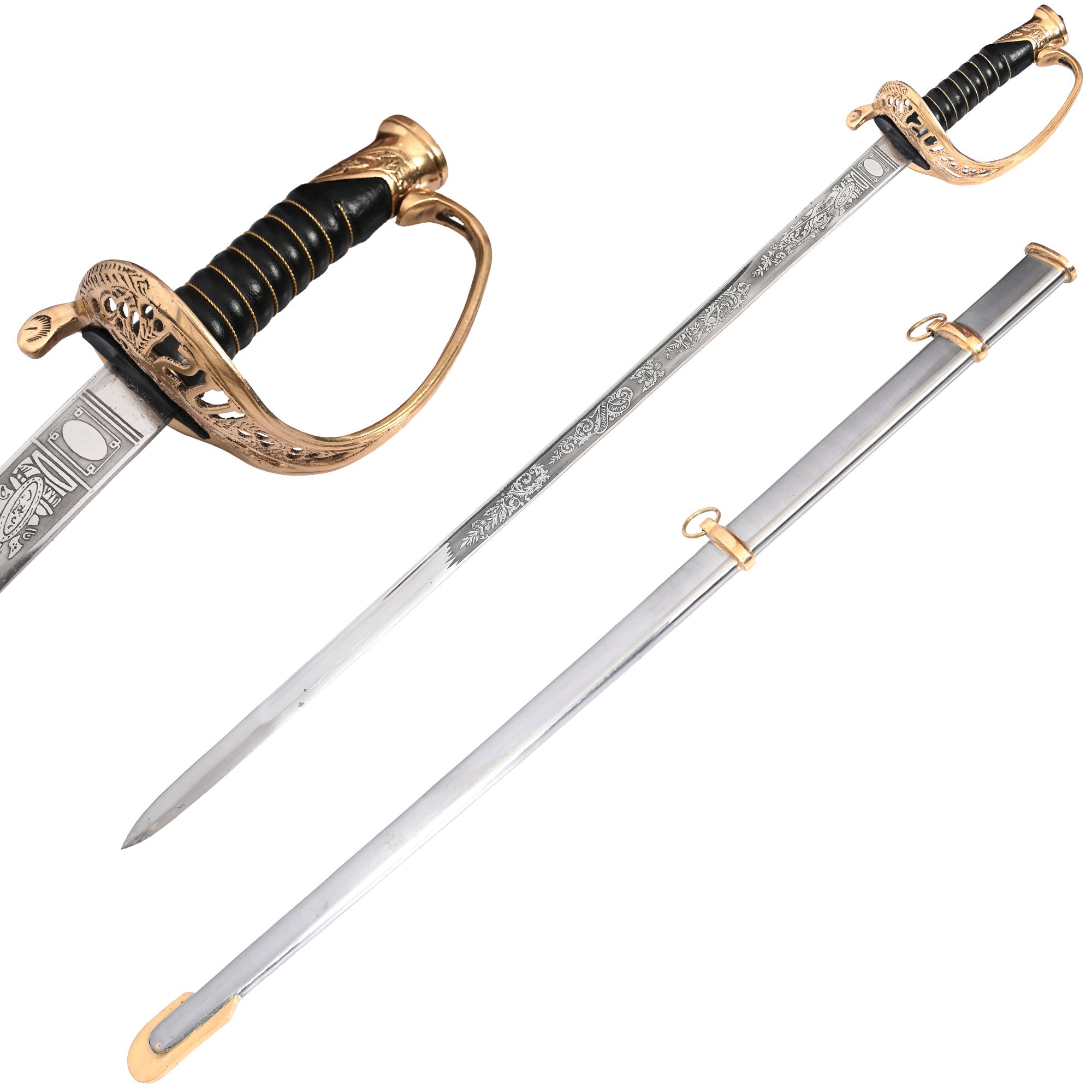 US Staff Officer's Sword - TOPHATTER'S ARMORY DEALS Collectible Weapons - Tophatter Daily Deals