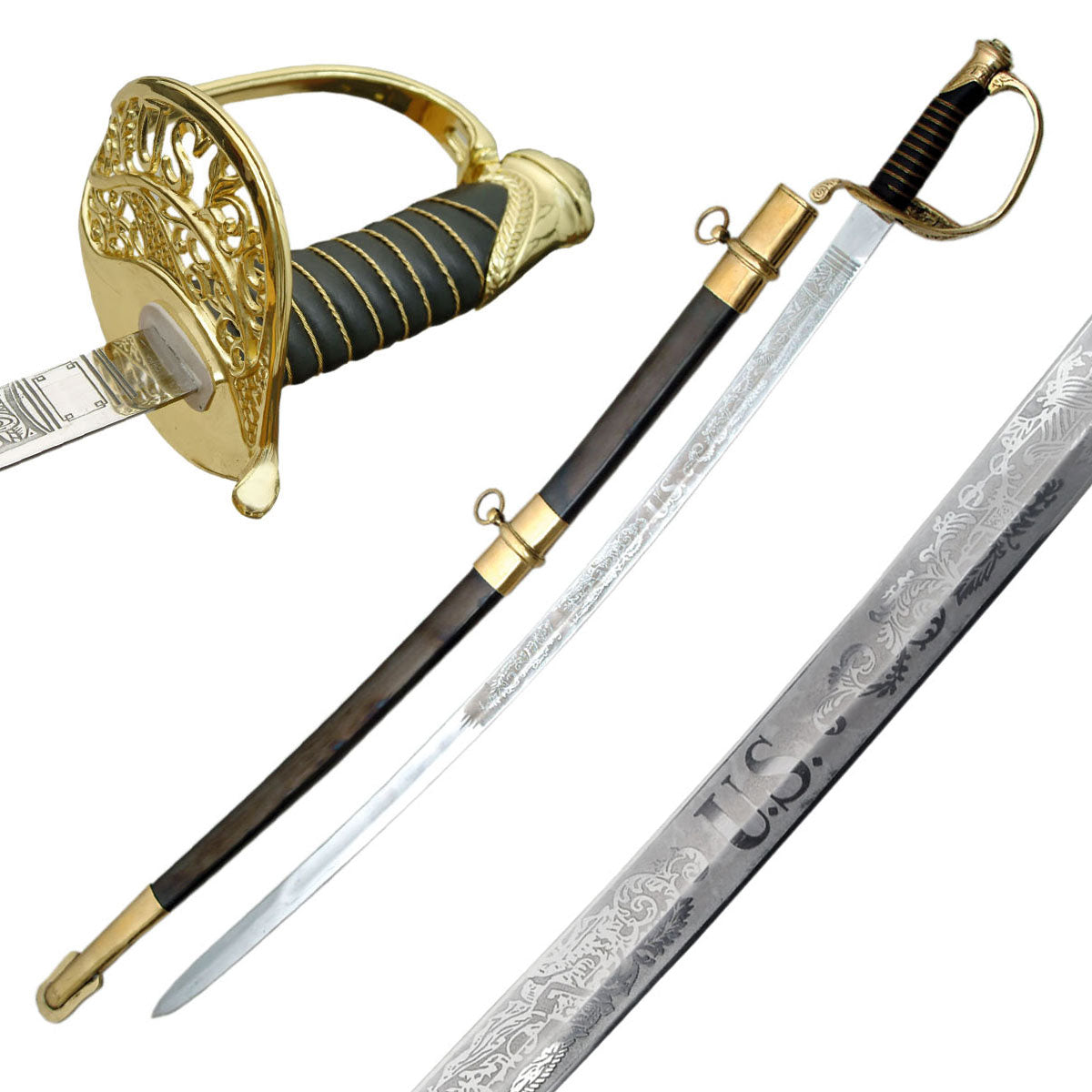 U.S. Officers Sword - TOPHATTER'S ARMORY DEALS Collectible Weapons - Tophatter Daily Deals