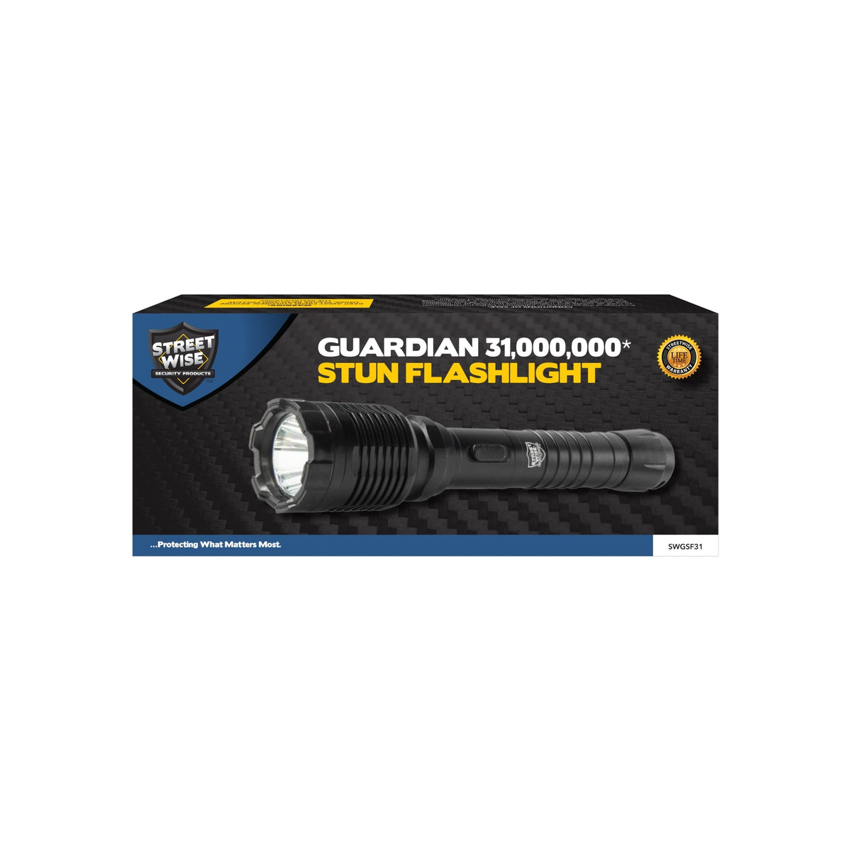 Guardian 31,000,000* Stun Gun Flashlight Stun Flashlight - Tophatter Daily Deals