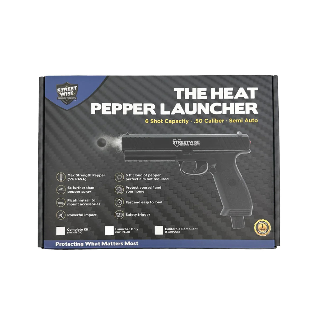 Streetwise The Heat Pepper Launcher (Launcher Only) - Tophatter Daily Deals
