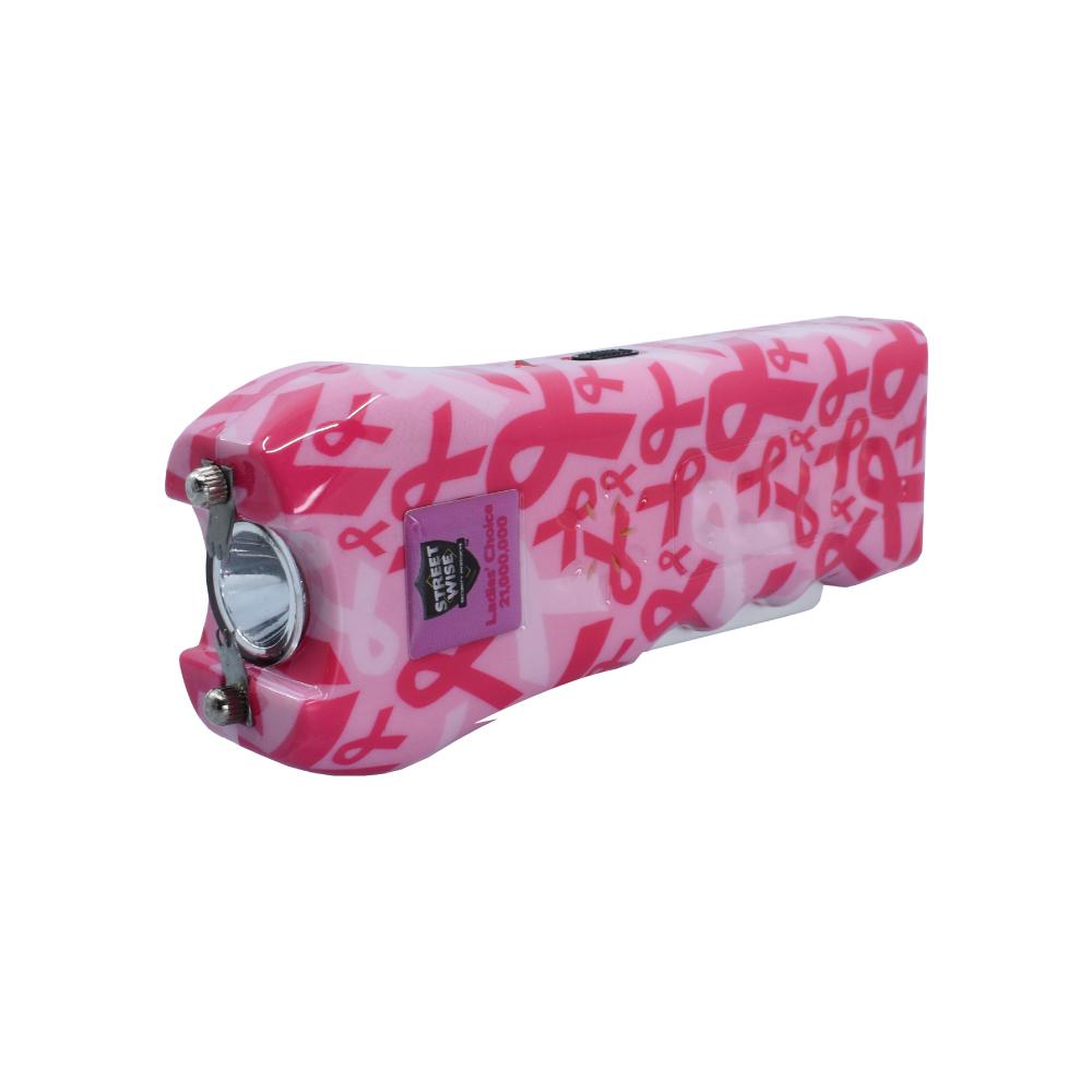 Ladies' Choice 21,000,000* Stun Gun Pink Ribbon Stun Gun - Tophatter Daily Deals