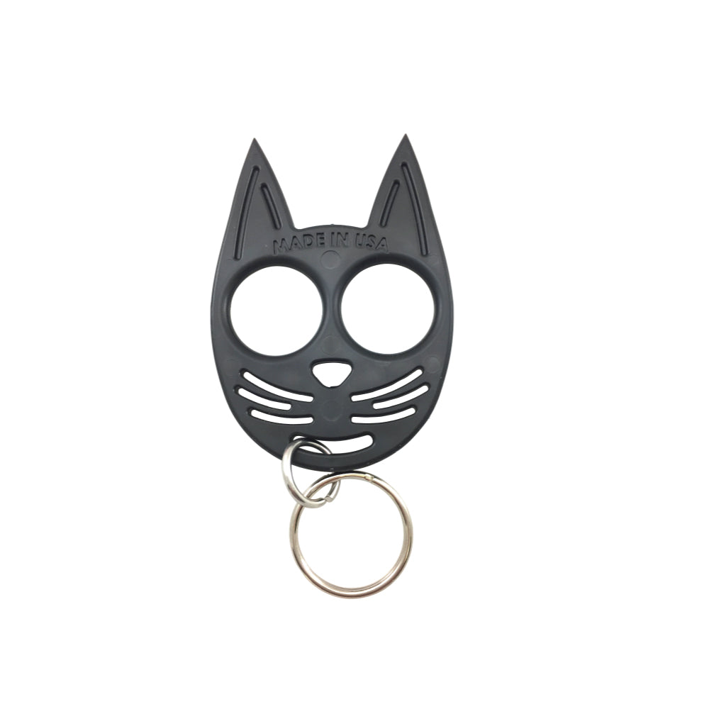 My Kitty Self-Defense Keychain w/ Card Black Keychain - Tophatter Daily Deals