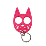My Kitty Self-Defense Keychain w/ Card Hot Pink Keychain - Tophatter Daily Deals