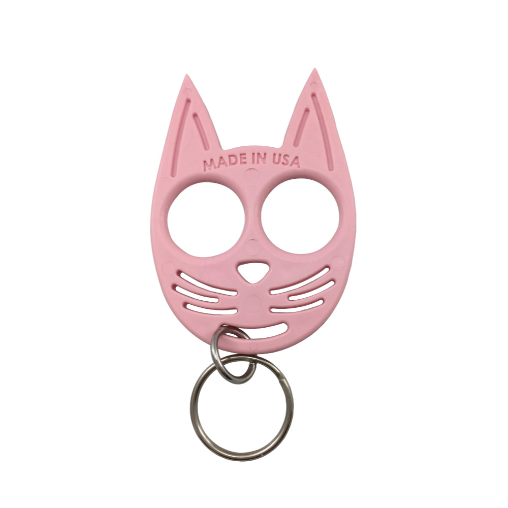 My Kitty Self-Defense Keychain w/ Card Pink Keychain - Tophatter Daily Deals