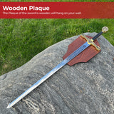 Sword of Excalibur King Arthur Golden historical period - Tophatter Daily Deals