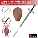 Sword of King Arthur Excalibur historical period - Tophatter Daily Deals