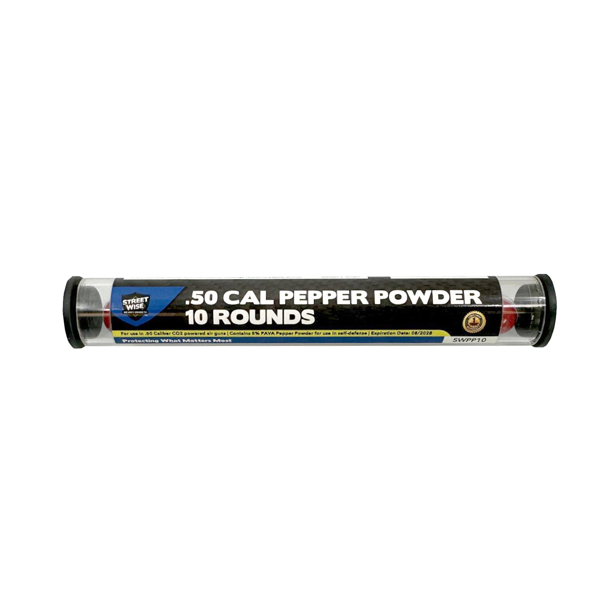 Streetwise .50 Cal 5% PAVA Pepper Ball 10 Rounds - Tophatter Daily Deals