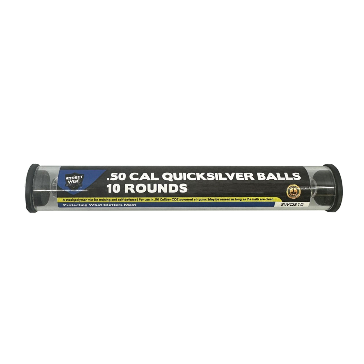 Streetwise .50 Cal Quicksilver Balls 10 Rounds - Tophatter Daily Deals