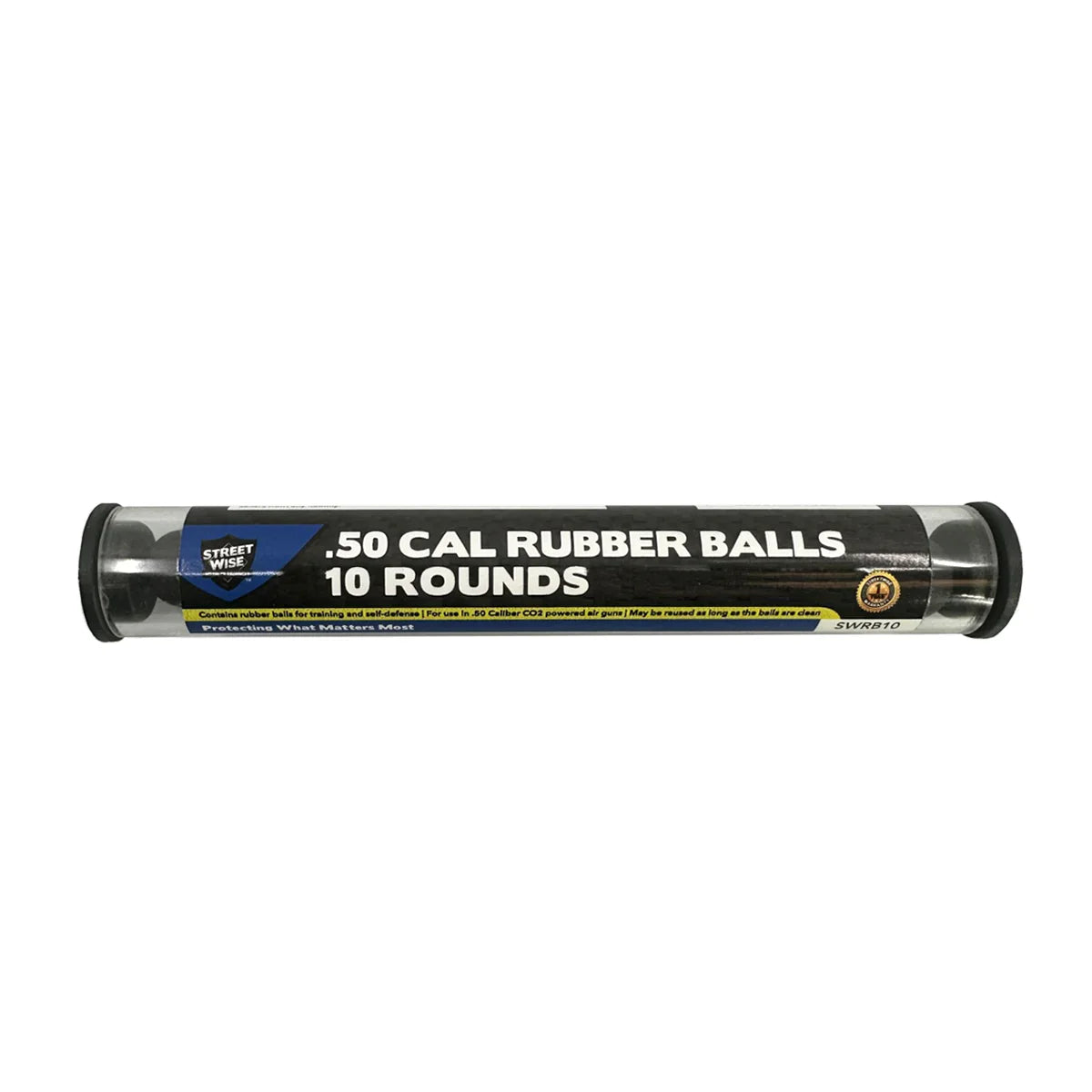 Streetwise .50 Cal Rubber Ball 10 Rounds - Tophatter Daily Deals