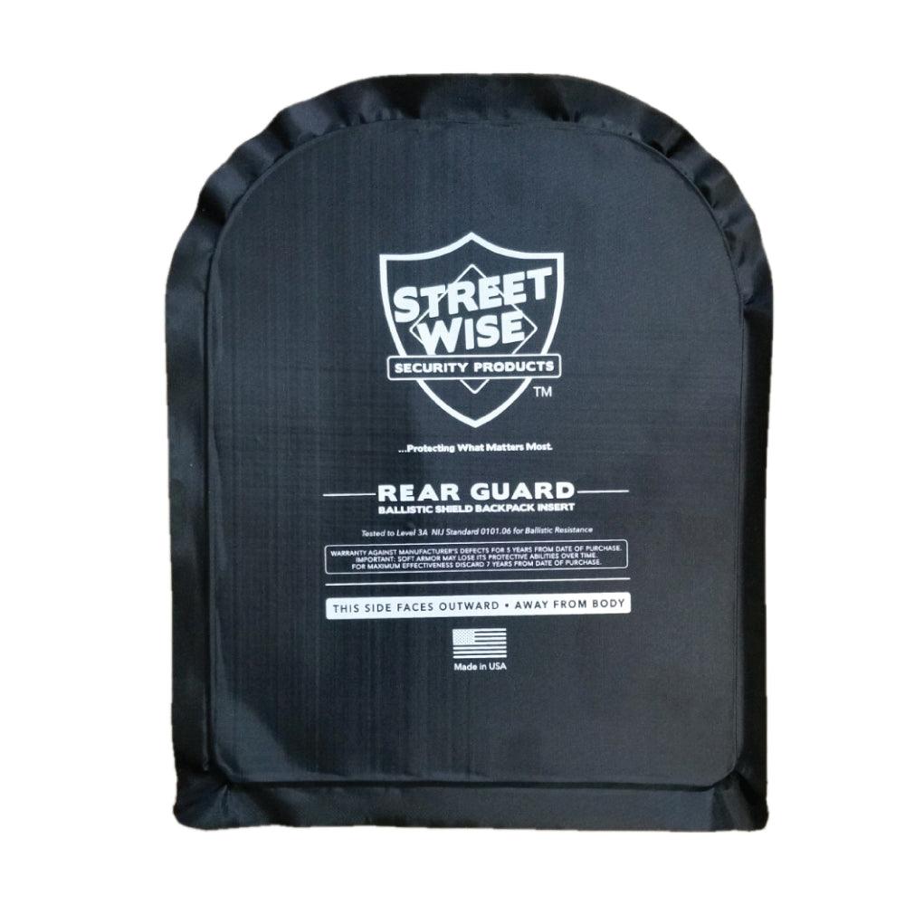 Streetwise 8 x 10 Rear Guard Ballistic Shield Backpack Insert Law Enforcement - Tophatter Daily Deals