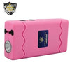 Small Fry 8,800,000 Pink Powerful Mini Stun Gun Flashlight Rechargeable