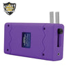 Small Fry 8,800,000 Purple Powerful Mini Stun Gun Flashlight Rechargeable SD-StunGun - Tophatter Daily Deals