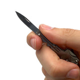 Safe-Key Concealed Knife (Silver and Black 2 pack) - Tophatter Daily Deals