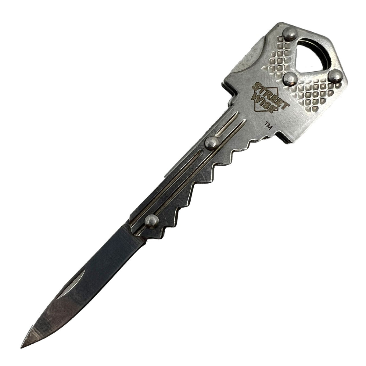 Safe-Key Concealed Knife Silver - Tophatter Daily Deals