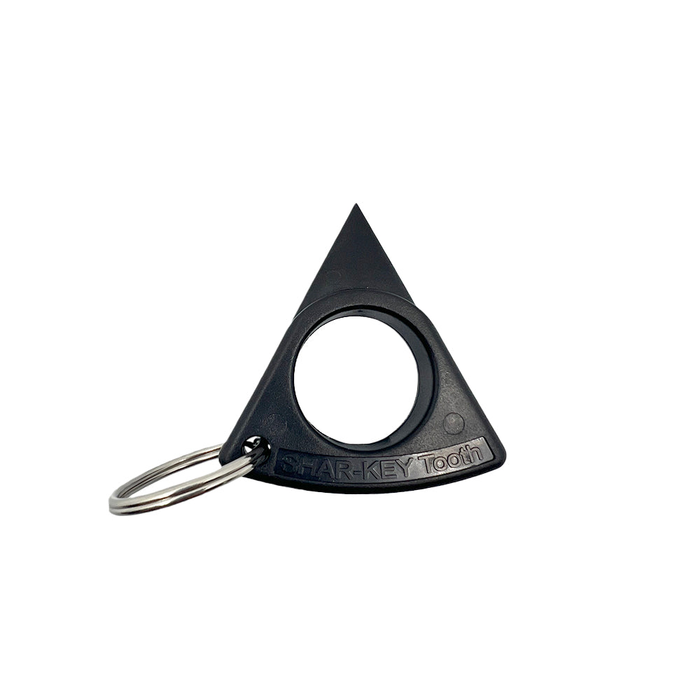 Streetwise Shar-Key Tooth Black Keychain - Tophatter Daily Deals